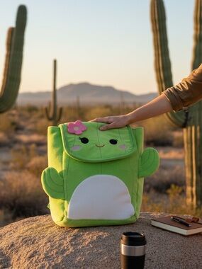 Maritza the Cactus Squishmallows the backpack
